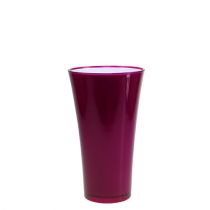 Vase &quot;Fizzy&quot; Ø13cm H20cm heather, 1pc