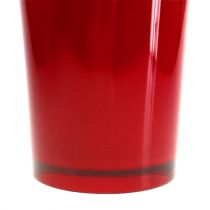 Product Vase “Fizzy” Ø13.5cm H20cm Red 1 pc