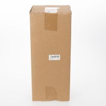 Product Vase with grooved design for stylish interior decoration in the living room, 33cm