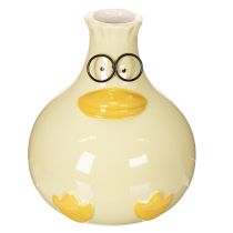 Product Duck figurine vase, ceramic, cheerful design, ideal for modern interiors, 15cm, 2 pieces