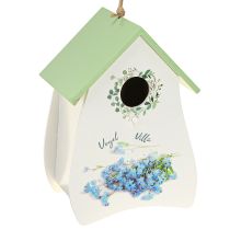Product Birdhouse for stylish rooms with floral design and nostalgic flair 21cm