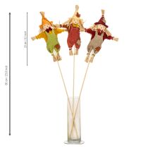 Product Scarecrow Stick Decoration for Indoor Plants and Crafting - 60cm