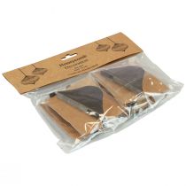 Product Honeycomb Balls Honeycomb Balls Onion Black Gold Ø8cm 4pcs