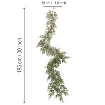 Product Artificial Juniper Garland for Tables, Windowsills or Door Frames – 185cm