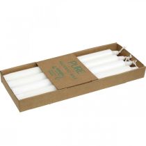 Product PURE wax candles white 250/23mm natural wax 4 pcs