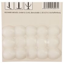 Product Wax adhesive plates for candles adhesive plates white 15 pieces
