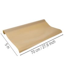 Product Brown Wax Paper Roll for Floristry and Food Packaging 70cm x 5m