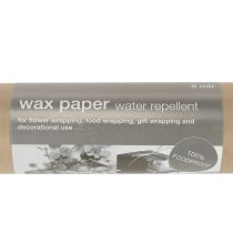 Product Brown Wax Paper Roll for Floristry and Food Packaging 70cm x 5m