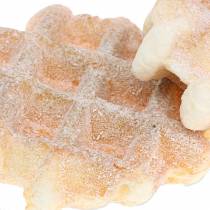 Waffle artificially Ø9cm 2pcs