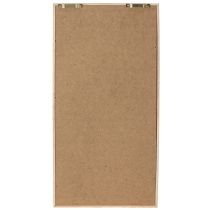 Product Wooden wall art decoration with ceramic vases H35cm country style