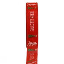 Gift ribbon, Christmas ribbon, Christmas ribbon Merry Christmas 25mm 18m