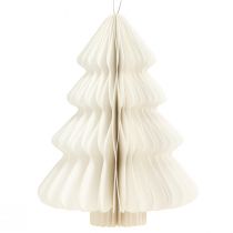 Product Christmas Tree Paper Christmas White Silver 20cm 5pcs