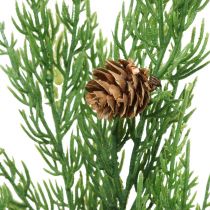 Cypress branches artificial Christmas branch with cones 78cm
