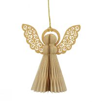 Product Paper Angel Christmas Angel Decoration Paper Cream H12cm 4 Pcs