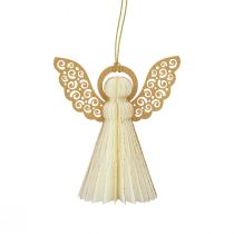 Product Paper Angel Christmas Angel Decoration Paper White H12cm 4 pcs