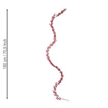 Product Christmas garland artificial berry garland red 180cm