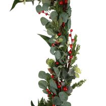 Christmas garland fir garland artificial eucalyptus conifer berry branch 160cm