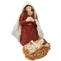 Product Christmas Nativity Figures Set Handpainted Polyresin 8-20cm 8 pcs