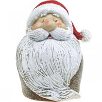 Product Santa Claus Figurine Santa Claus Red, White Polyresin 15cm