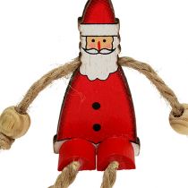 Product Santa Claus figure sitting 6,5cm Red 12pcs