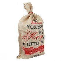 Product Christmas sack Gift sack Christmas jute sack large 80×48cm