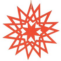 Product Wooden Christmas stars for hanging, decoration for windows and trees