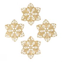 Product Christmas Stars Stars Christmas Decoration Metal Ø6cm 36 pcs
