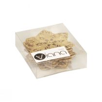 Product Christmas Stars Stars Christmas Decoration Metal Ø6cm 36 pcs