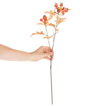 Product Artificial Hawthorn Branch with Leaves and Berries 62cm