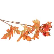 Product Artificial Hawthorn Branch with Leaves and Berries 62cm