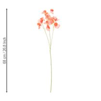 Product Artificial sweet pea branch, romantic decoration for living room or bathroom, 68cm, 3 pieces