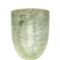 Lantern glass tealight holder tealight glass Ø12cm H15cm