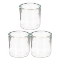Product Glass Cylinder Vase Clear Set of 3 10cm
```html
<h2>Clear Glass Cylinder Vase 10cm for Versatile Home Use</h2>
<p>
This set of three clear glass cylinder vases, each standing 10cm tall, is a versatile addition to your home decor. Crafted from high-quali