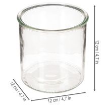 Product Glass Votive Holder Set, Clear Round Design, 12cm, Pack of 2
```html
<h2>Clear Glass Votive Holders for Versatile Home Decoration</h2>
<p>
This set of two clear glass votive holders is a practical and elegant addition to your home decor. With a straightf
