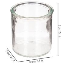 Product Glass Tea Light Holders Transparent Round Glass Set of 3 8cm
```html
<h2>Set of 3 Glass Tea Light Holders for Home and Table Decoration</h2>
<p>
These tea light holders are crafted from clear glass with a simple and timeless round shape. With a diameter