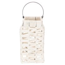 Product Hanging lantern, summer decoration, lantern, macramé H35.5cm W19cm