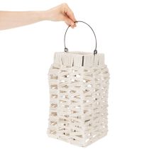 Product Hanging lantern, summer decoration, lantern, macramé H35.5cm W19cm