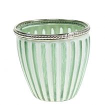 Product Windlight Antique Green Ø10cm H10cm