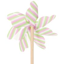 Product Windmill garden stake, attractive decoration for patio, garden and balcony, 47cm, 3 pieces