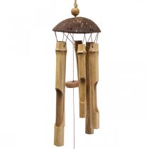 Wind chime bamboo decoration for hanging balcony Ø10cm H28cm