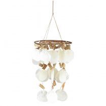 Product Wind chime Capiz shell decoration Ø30cm H80cm