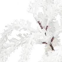 Product Decorative branch weeping willow winter decoration white glitter 82cm 2pcs