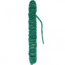Felt cord vintage cord for handicrafts green 30m