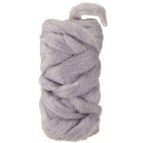 Product Light purple wool ribbon, 10m, decorative wool for floristry &amp; crafts