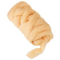 Product Wool cord, wool ribbon, cream orange, 10m wool for wreaths &amp; arrangements