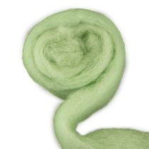 Product Craft wool, decorative wool, wool cord for diverse creative ideas and handicraft projects, 2m light green