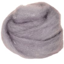 Product Decorative wool, light purple, 2m felted wool for crafts &amp; floristry