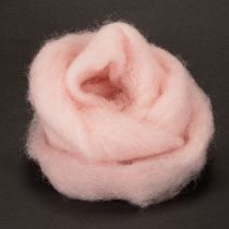Product Decorative wool pink 2m felted wool for crafts &amp; floristry