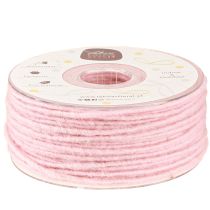 Product Wool cord pink 3mm 100m