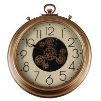 Product Wall decoration wall clock gear clock bronze cream retro Ø54cm